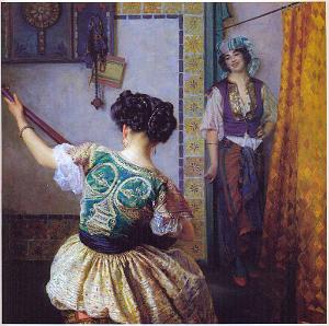 A  PEINTURE ORIENTALISTE (36)